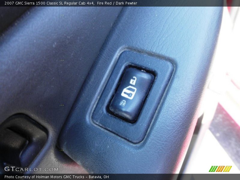 Fire Red / Dark Pewter 2007 GMC Sierra 1500 Classic SL Regular Cab 4x4