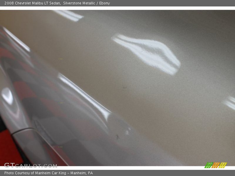 Silverstone Metallic / Ebony 2008 Chevrolet Malibu LT Sedan