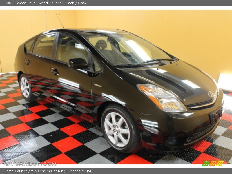 Black / Gray 2008 Toyota Prius Hybrid Touring
