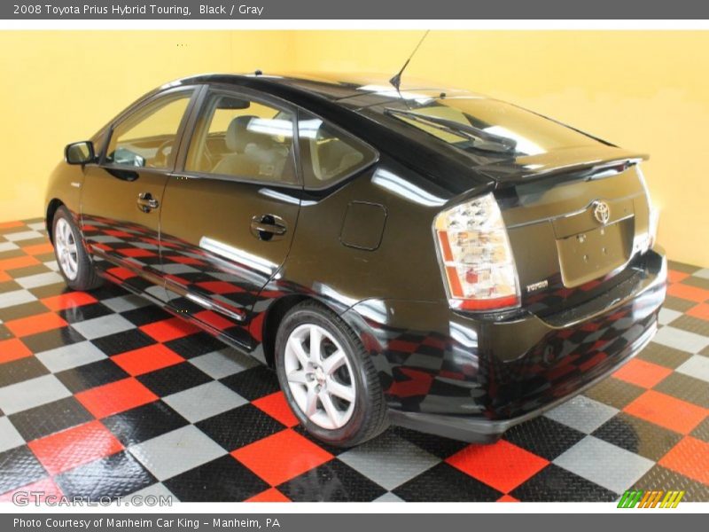 Black / Gray 2008 Toyota Prius Hybrid Touring