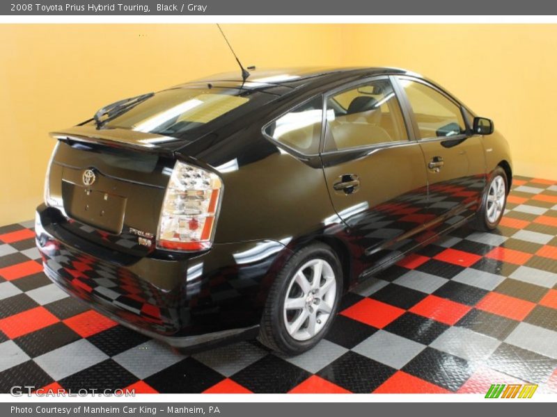 Black / Gray 2008 Toyota Prius Hybrid Touring