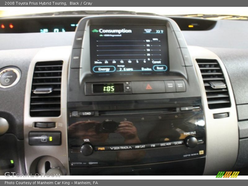 Black / Gray 2008 Toyota Prius Hybrid Touring