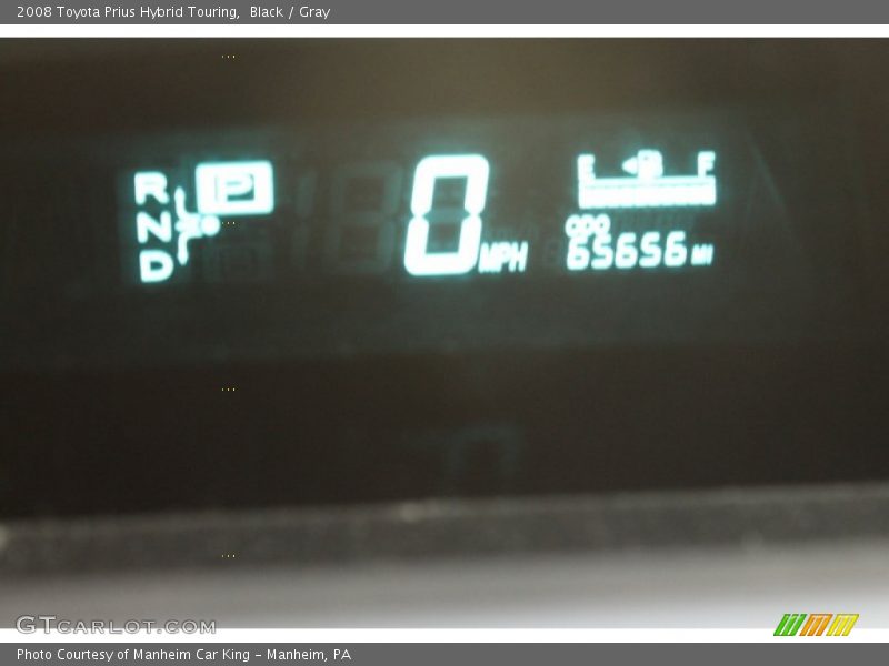 Black / Gray 2008 Toyota Prius Hybrid Touring