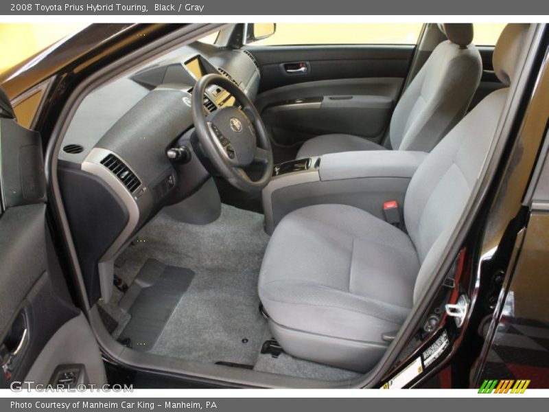Black / Gray 2008 Toyota Prius Hybrid Touring