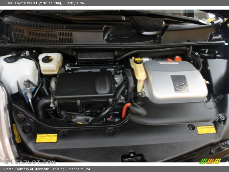 Black / Gray 2008 Toyota Prius Hybrid Touring