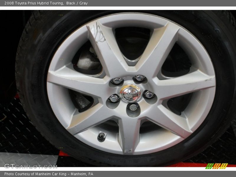 Black / Gray 2008 Toyota Prius Hybrid Touring