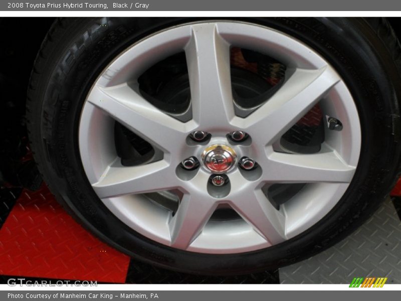 Black / Gray 2008 Toyota Prius Hybrid Touring
