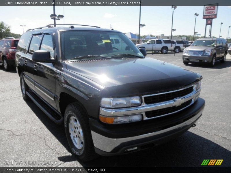 Dark Gray Metallic / Gray/Dark Charcoal 2005 Chevrolet Suburban 1500 LS 4x4