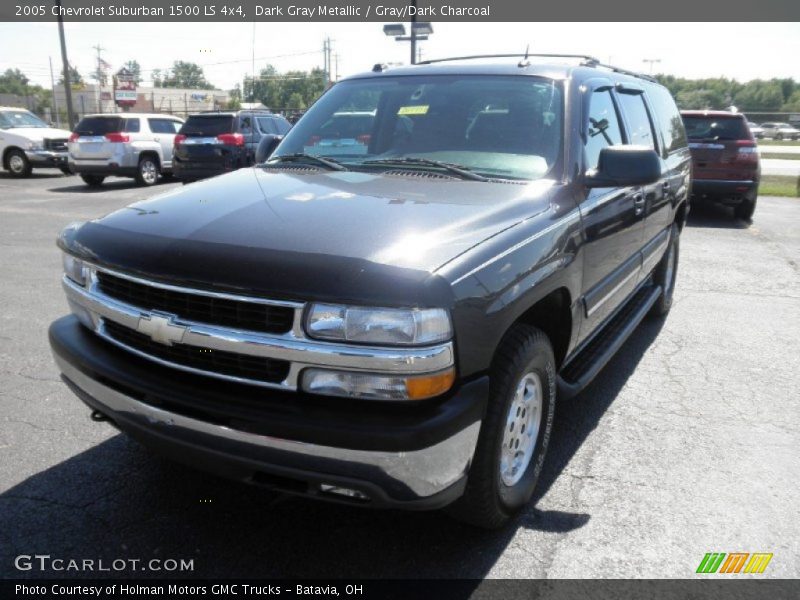 Dark Gray Metallic / Gray/Dark Charcoal 2005 Chevrolet Suburban 1500 LS 4x4