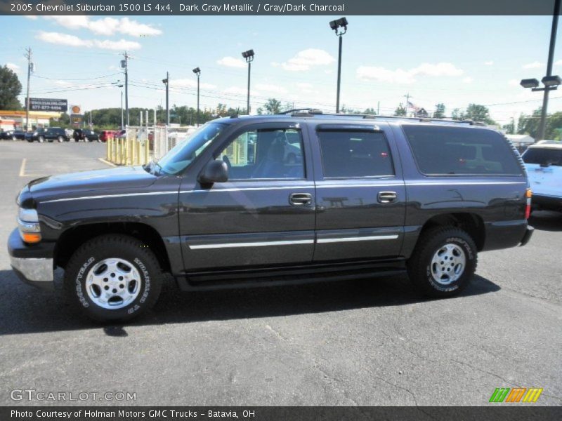 Dark Gray Metallic / Gray/Dark Charcoal 2005 Chevrolet Suburban 1500 LS 4x4