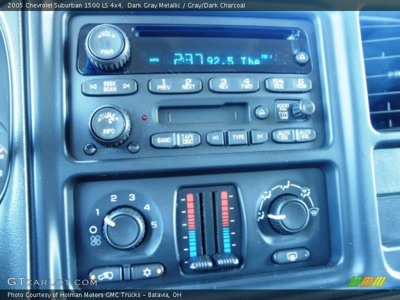 Dark Gray Metallic / Gray/Dark Charcoal 2005 Chevrolet Suburban 1500 LS 4x4