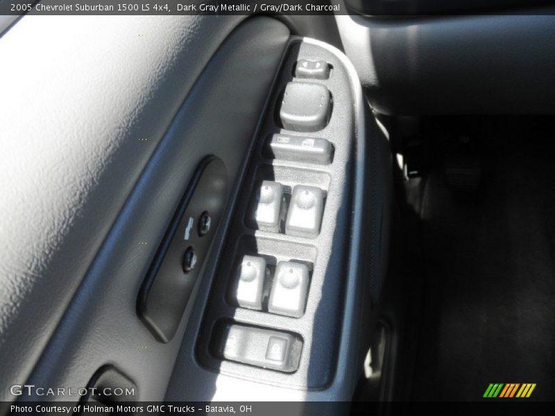 Dark Gray Metallic / Gray/Dark Charcoal 2005 Chevrolet Suburban 1500 LS 4x4