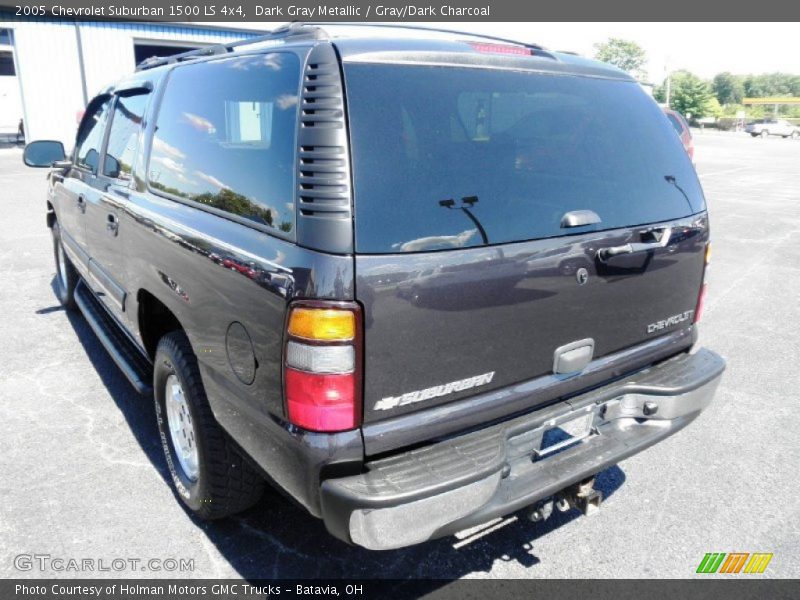 Dark Gray Metallic / Gray/Dark Charcoal 2005 Chevrolet Suburban 1500 LS 4x4