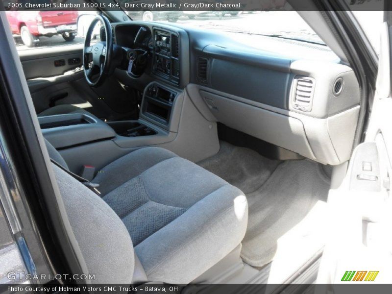 Dark Gray Metallic / Gray/Dark Charcoal 2005 Chevrolet Suburban 1500 LS 4x4