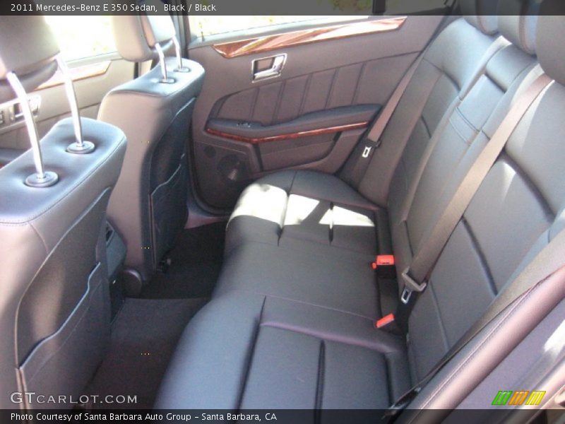 Black / Black 2011 Mercedes-Benz E 350 Sedan