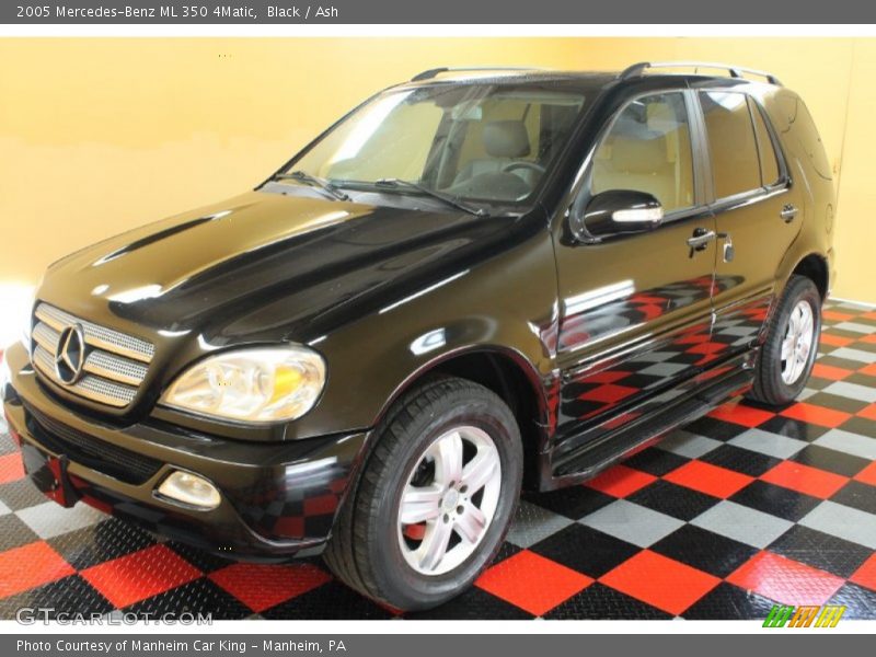 Black / Ash 2005 Mercedes-Benz ML 350 4Matic