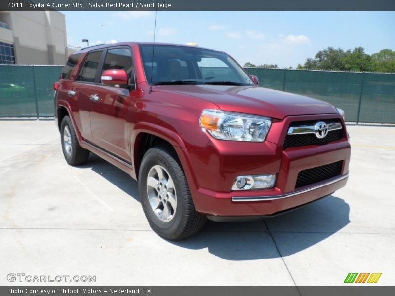 Salsa Red Pearl / Sand Beige 2011 Toyota 4Runner SR5
