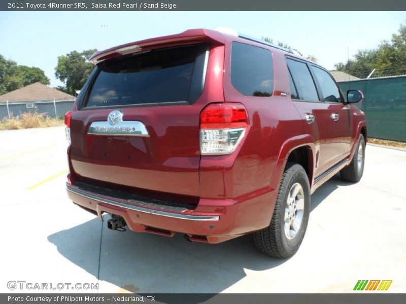 Salsa Red Pearl / Sand Beige 2011 Toyota 4Runner SR5