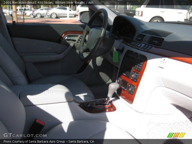 Brilliant Silver Metallic / Ash 2001 Mercedes-Benz S 430 Sedan