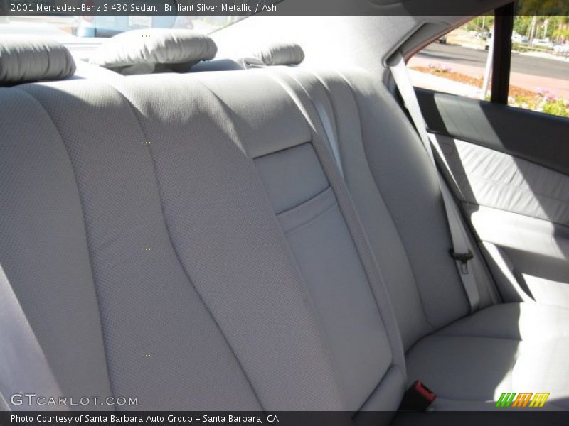 Brilliant Silver Metallic / Ash 2001 Mercedes-Benz S 430 Sedan