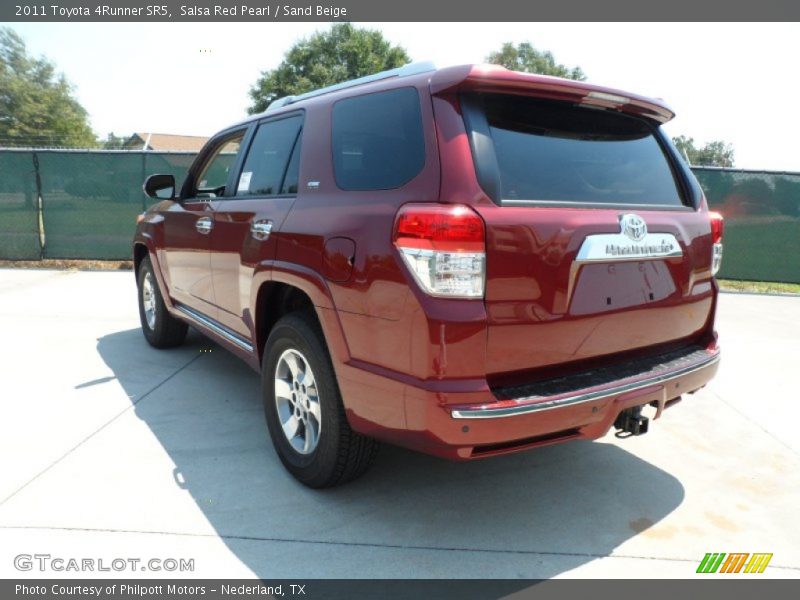 Salsa Red Pearl / Sand Beige 2011 Toyota 4Runner SR5