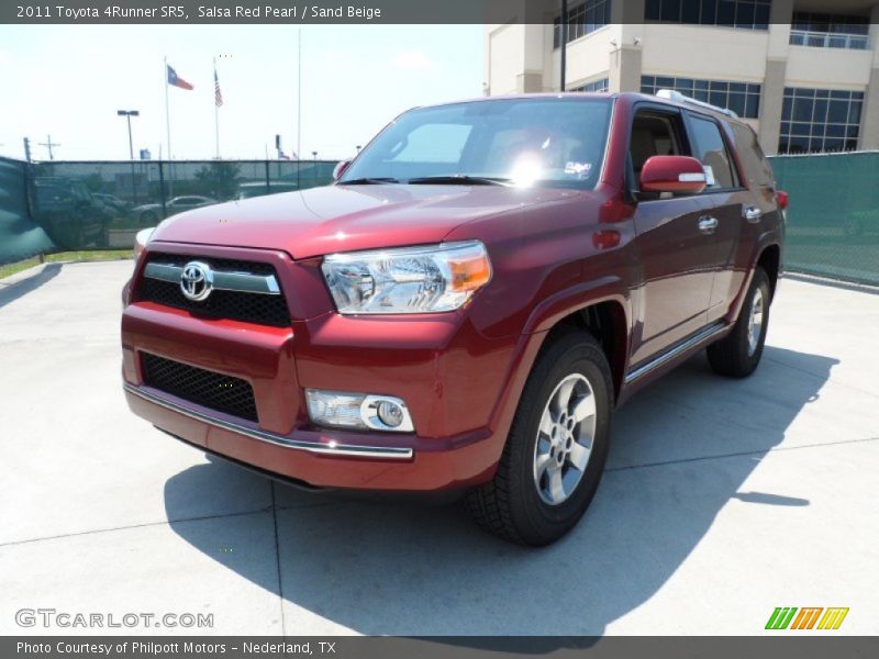 Salsa Red Pearl / Sand Beige 2011 Toyota 4Runner SR5
