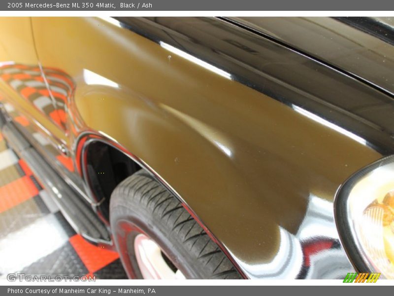 Black / Ash 2005 Mercedes-Benz ML 350 4Matic