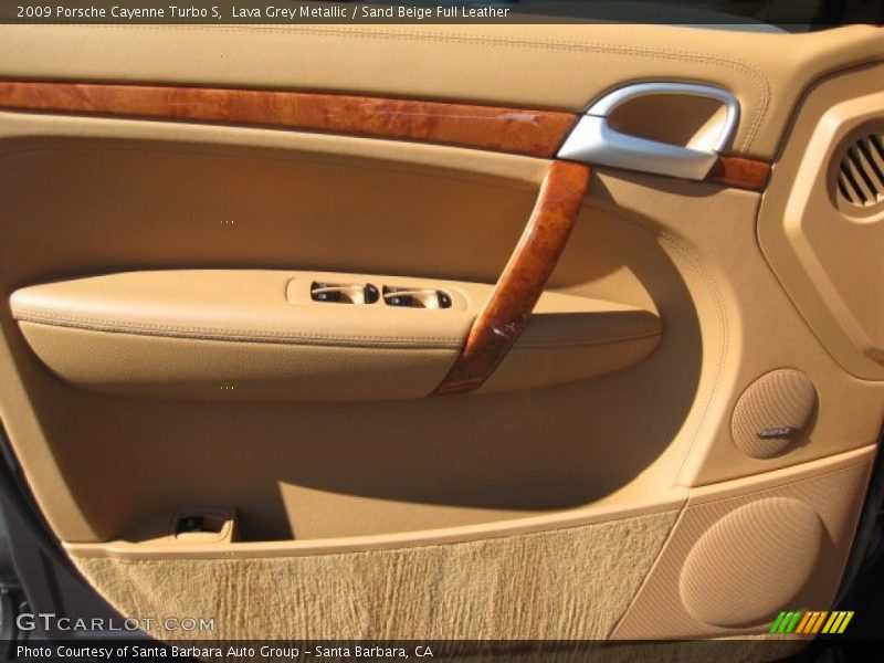Lava Grey Metallic / Sand Beige Full Leather 2009 Porsche Cayenne Turbo S