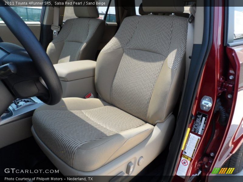 Salsa Red Pearl / Sand Beige 2011 Toyota 4Runner SR5