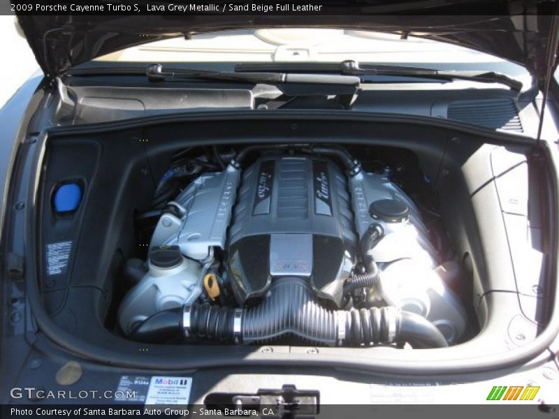  2009 Cayenne Turbo S Engine - 4.8L DFI Twin-Turbocharged DOHC 32V VVT V8