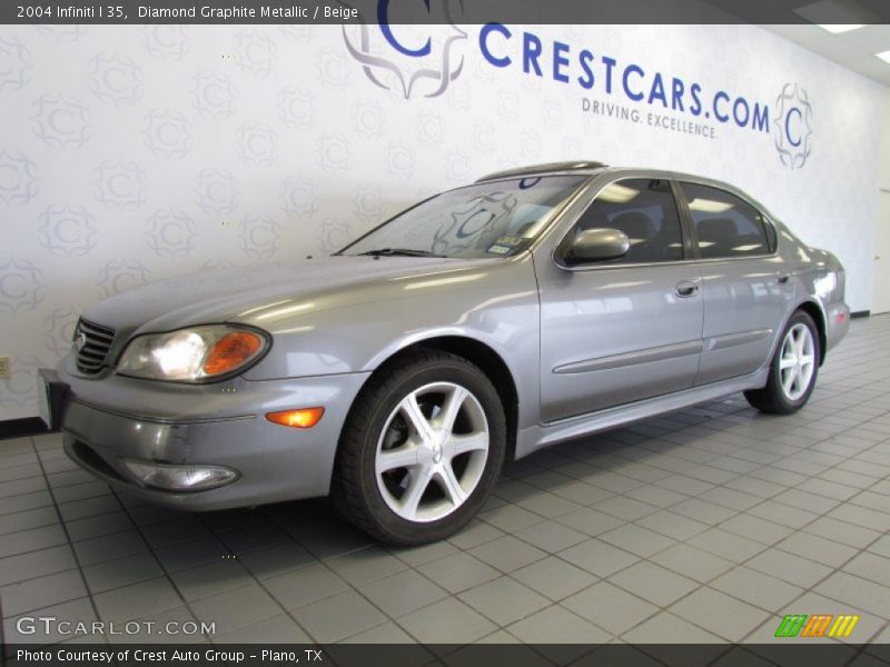 Diamond Graphite Metallic / Beige 2004 Infiniti I 35