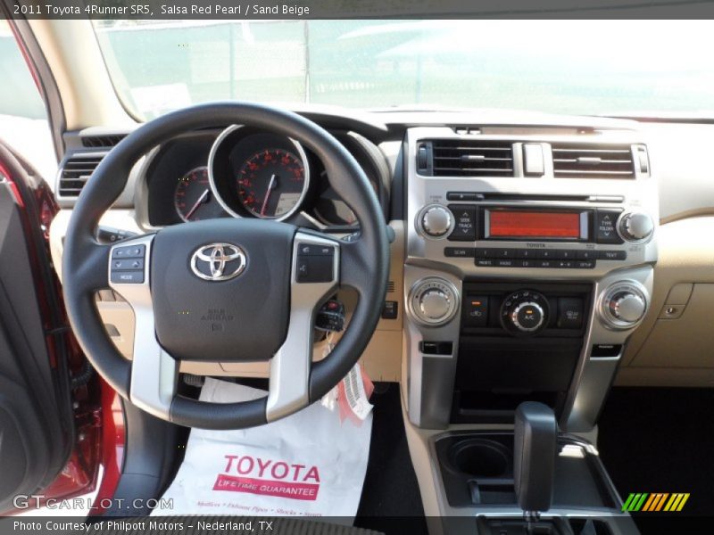 Salsa Red Pearl / Sand Beige 2011 Toyota 4Runner SR5