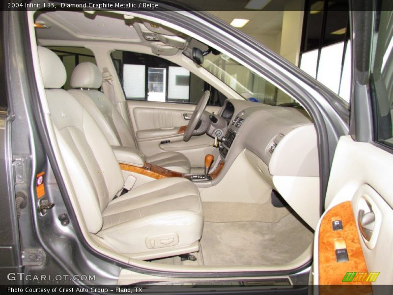 Diamond Graphite Metallic / Beige 2004 Infiniti I 35
