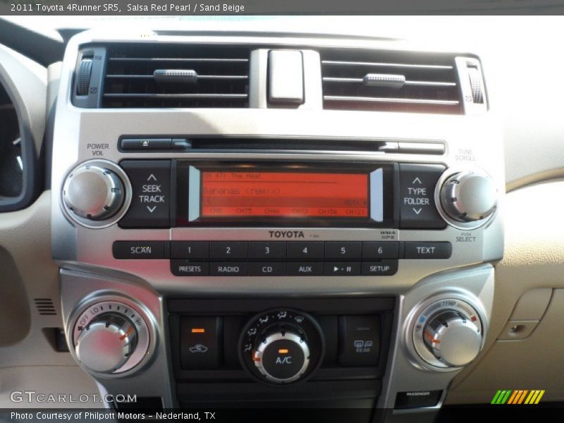 Salsa Red Pearl / Sand Beige 2011 Toyota 4Runner SR5