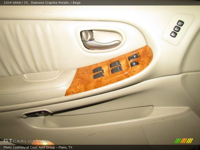Diamond Graphite Metallic / Beige 2004 Infiniti I 35