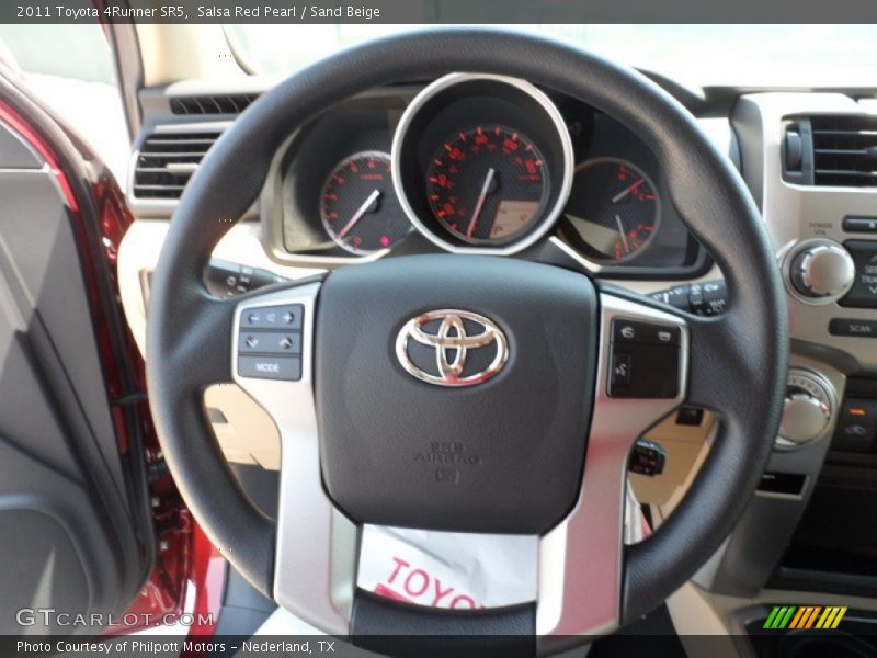 Salsa Red Pearl / Sand Beige 2011 Toyota 4Runner SR5