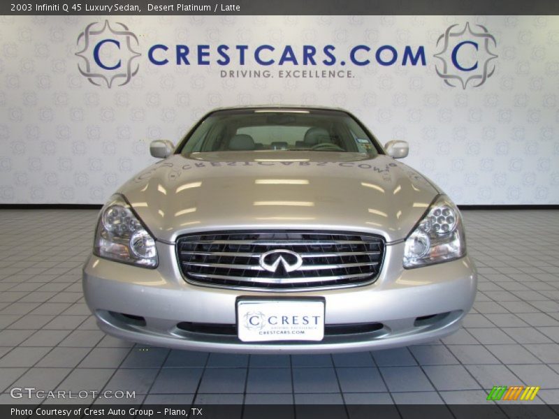 Desert Platinum / Latte 2003 Infiniti Q 45 Luxury Sedan