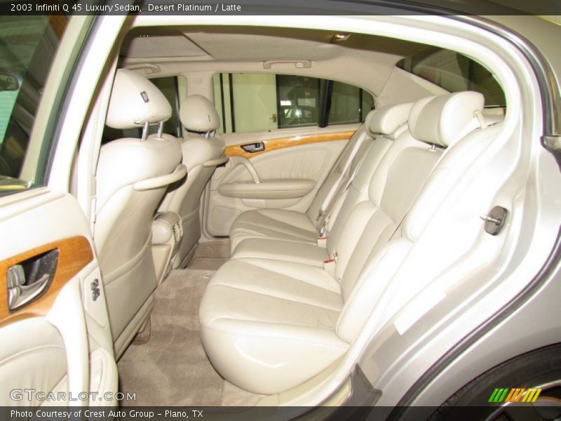 Desert Platinum / Latte 2003 Infiniti Q 45 Luxury Sedan