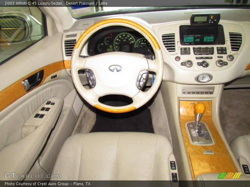 Desert Platinum / Latte 2003 Infiniti Q 45 Luxury Sedan