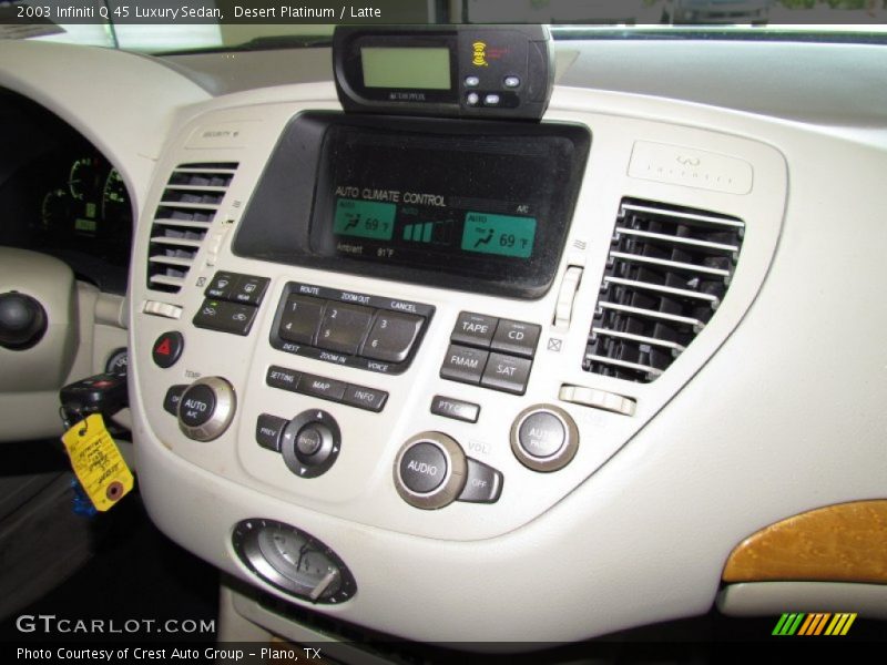 Desert Platinum / Latte 2003 Infiniti Q 45 Luxury Sedan