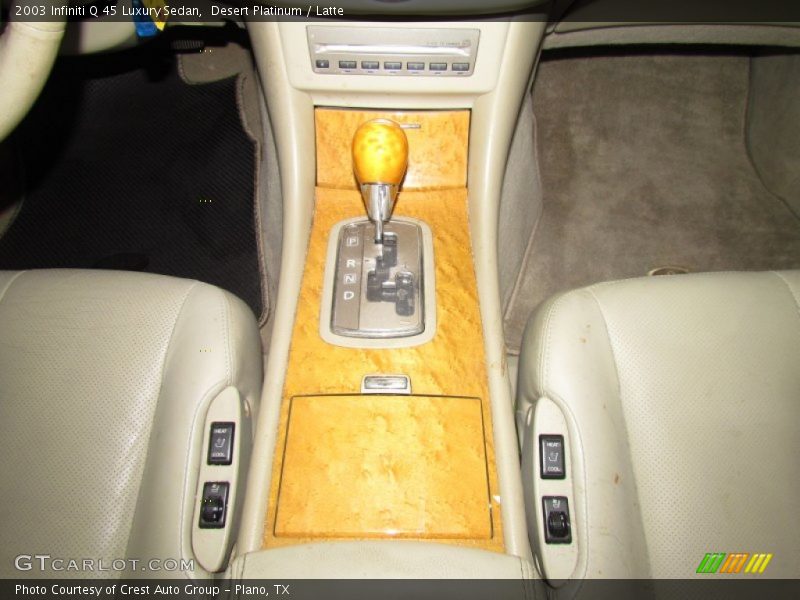 Desert Platinum / Latte 2003 Infiniti Q 45 Luxury Sedan