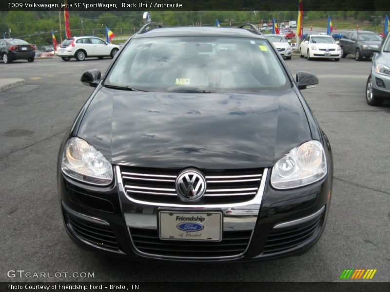 Black Uni / Anthracite 2009 Volkswagen Jetta SE SportWagen