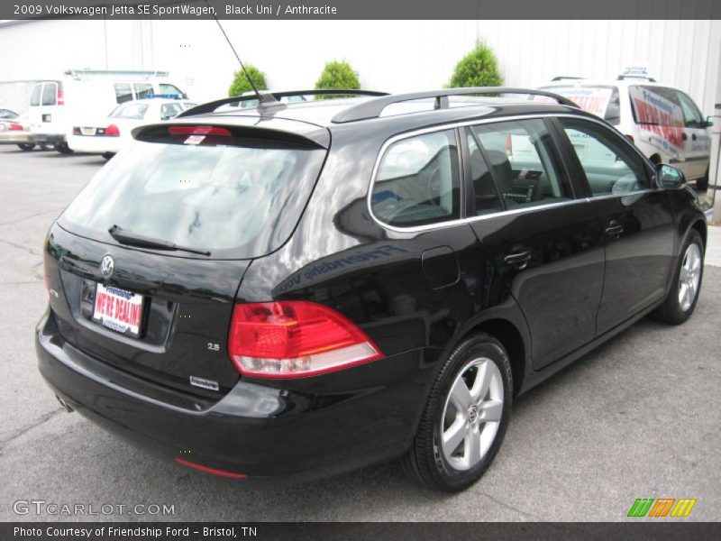Black Uni / Anthracite 2009 Volkswagen Jetta SE SportWagen