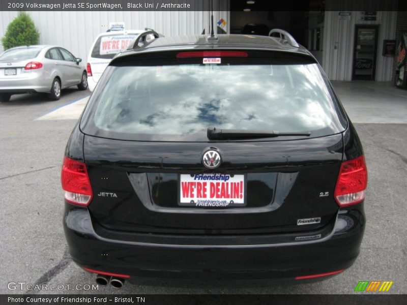 Black Uni / Anthracite 2009 Volkswagen Jetta SE SportWagen