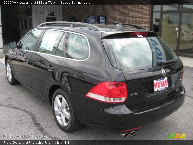 Black Uni / Anthracite 2009 Volkswagen Jetta SE SportWagen