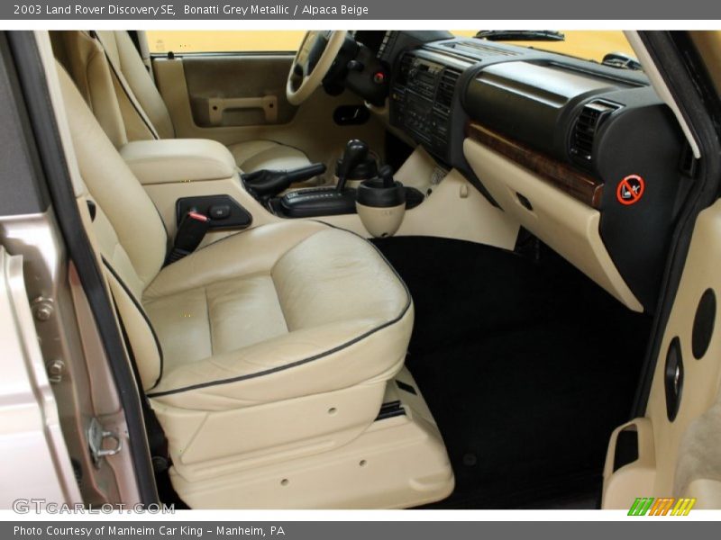 Bonatti Grey Metallic / Alpaca Beige 2003 Land Rover Discovery SE