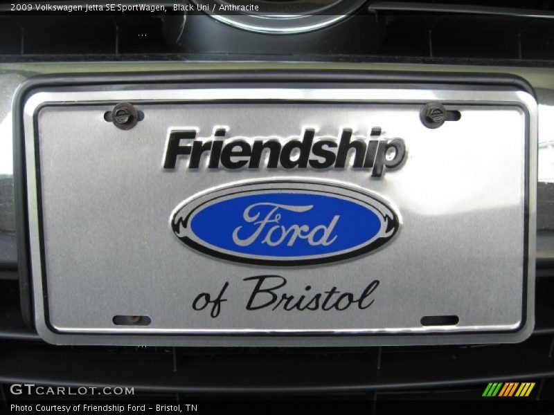 Black Uni / Anthracite 2009 Volkswagen Jetta SE SportWagen