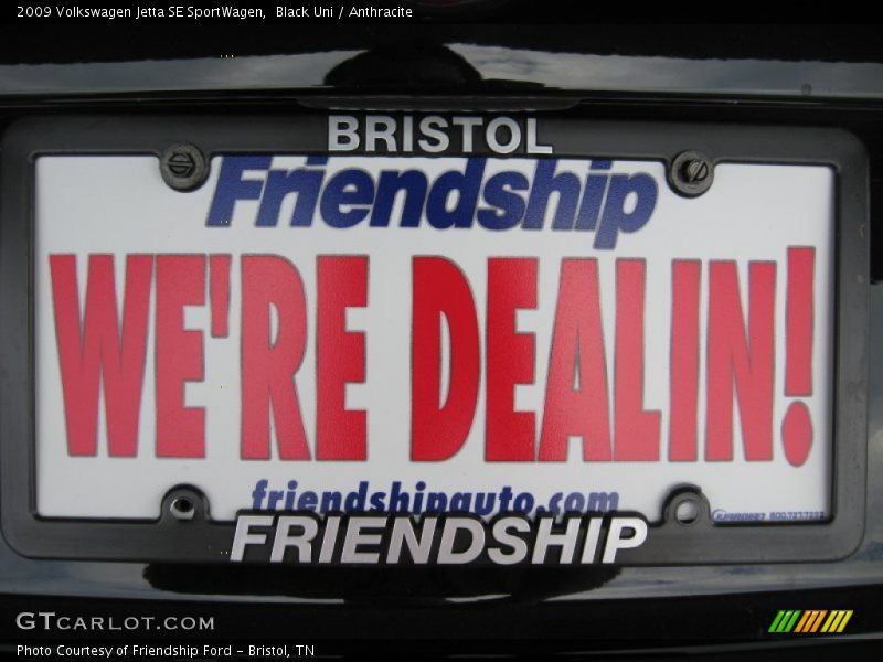 Black Uni / Anthracite 2009 Volkswagen Jetta SE SportWagen