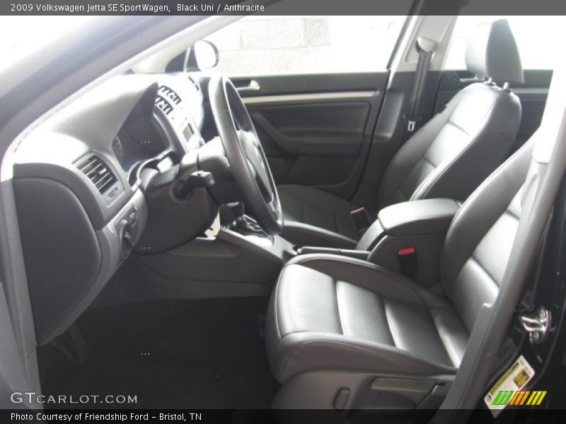Black Uni / Anthracite 2009 Volkswagen Jetta SE SportWagen