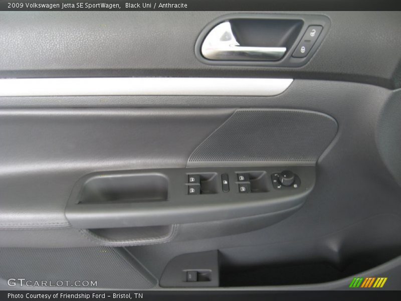 Black Uni / Anthracite 2009 Volkswagen Jetta SE SportWagen